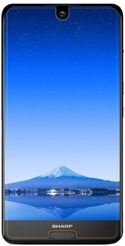 1x 9H Schutzfolie matt für Sharp Aquos S2 Panzerfolie