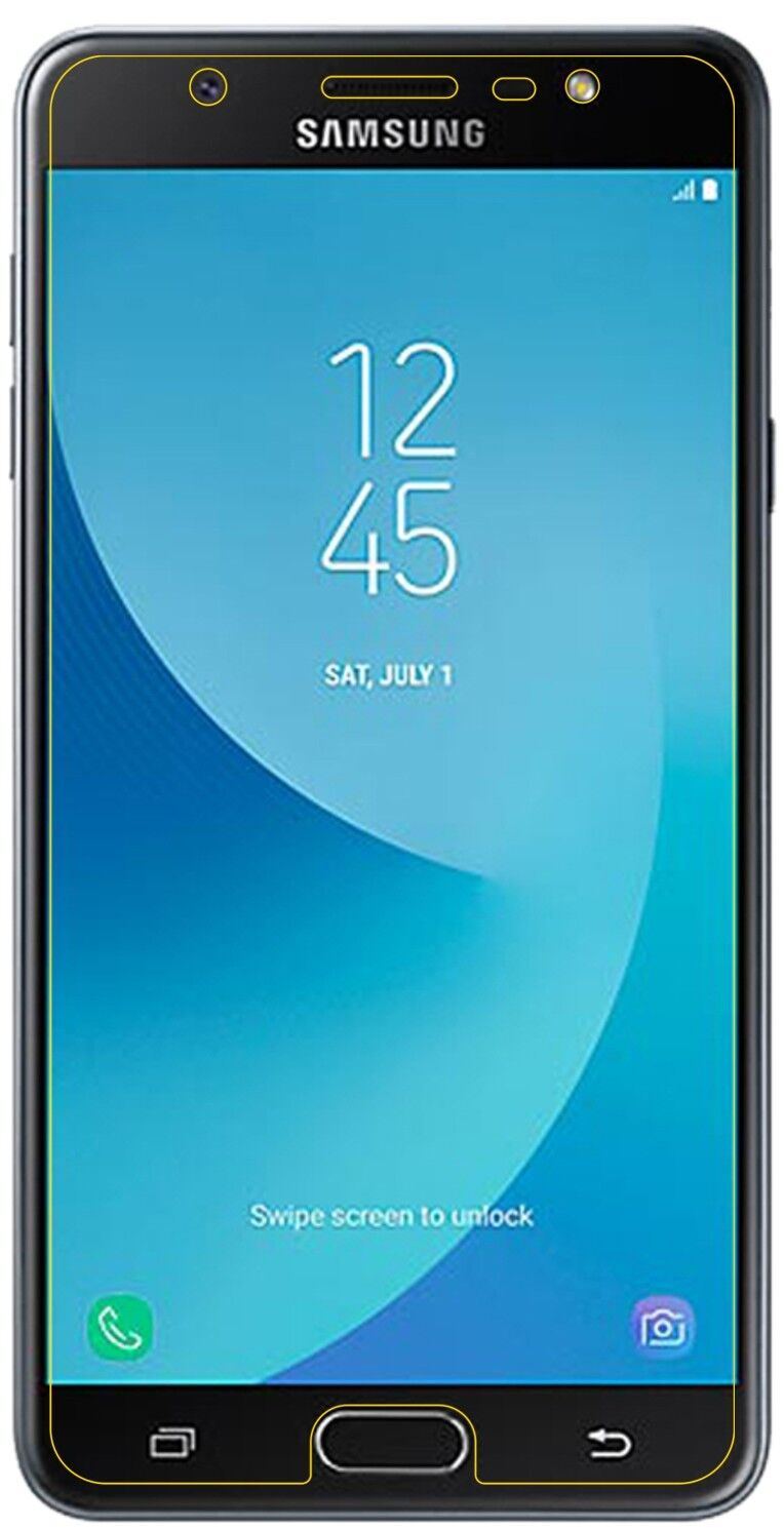 1x 9H Schutzfolie matt für Samsung Galaxy J7 Max Panzerfolie