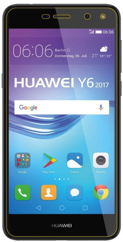 1x 9H Schutzfolie für Huawei Y6 (2017) Panzerfolie