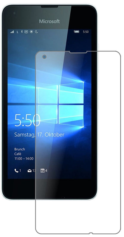 1x 9H Schutzfolie matt für Microsoft Lumia 550 Panzerfolie