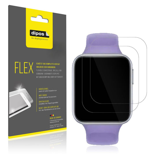 1x 3D Full Cover Schutzfolie für Oppo Watch SE