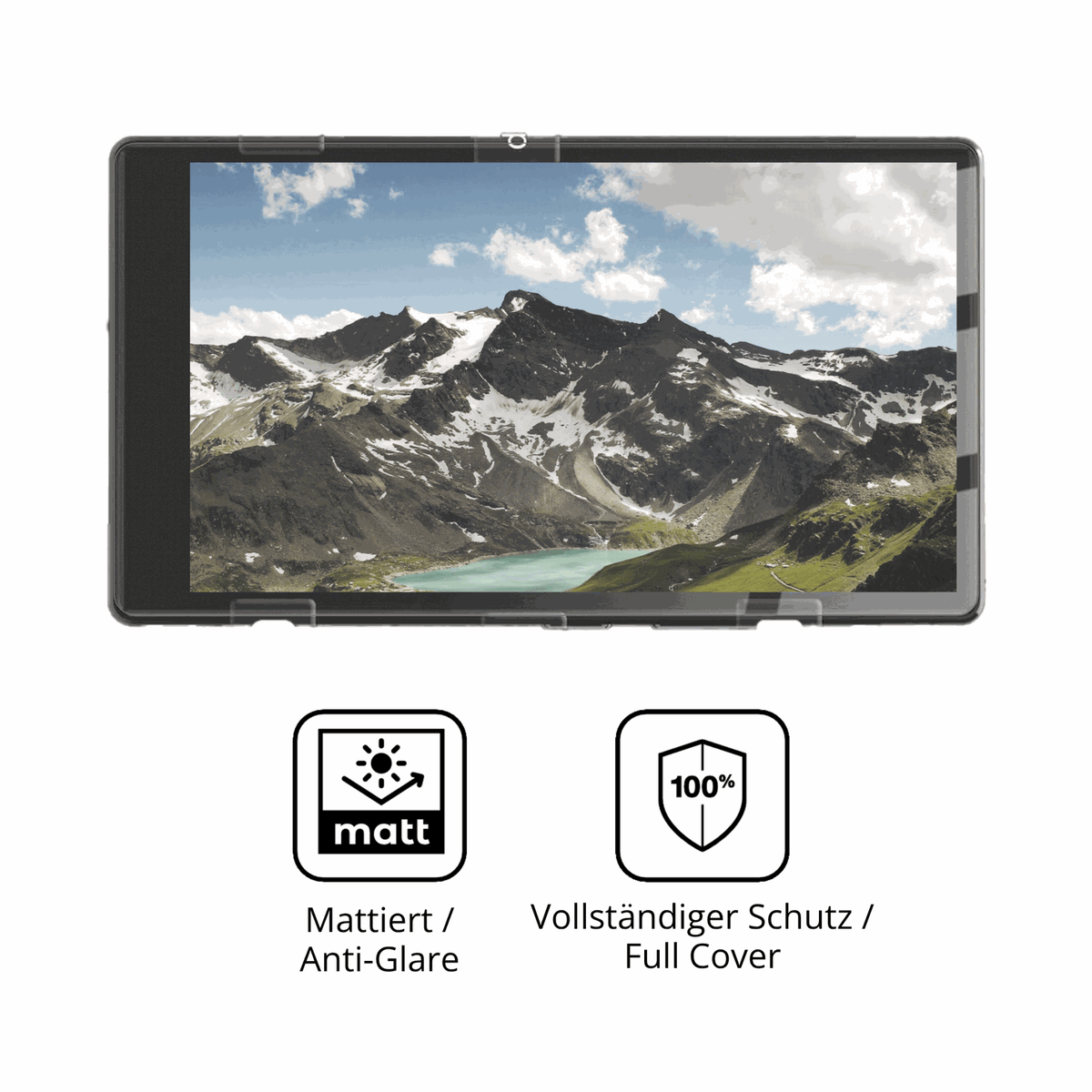 Flexible TPU-Folie passend zugeschnitten für AHENOD G15 MP3-Player, vollständige Abdeckung