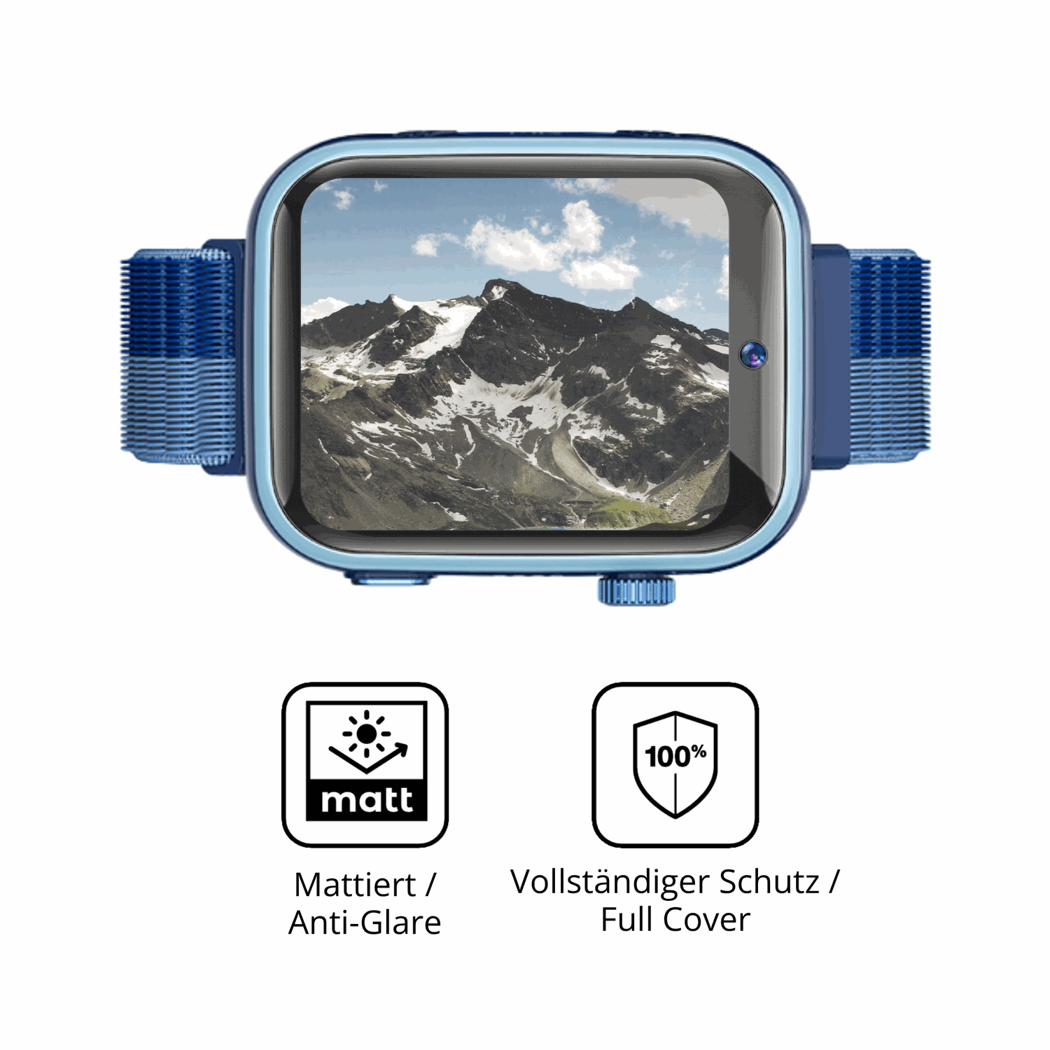 Flexible TPU-Folie passend zugeschnitten für Aimiuvei T45 Kids Smartwatch 1.83 Zoll, vollständige Abdeckung