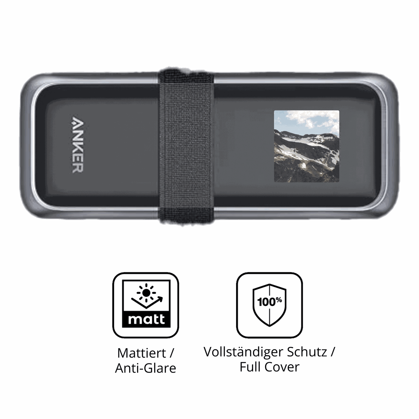 Flexible TPU-Folie passend zugeschnitten f�r Anker Prime 220 W, vollst�ndige Abdeckung