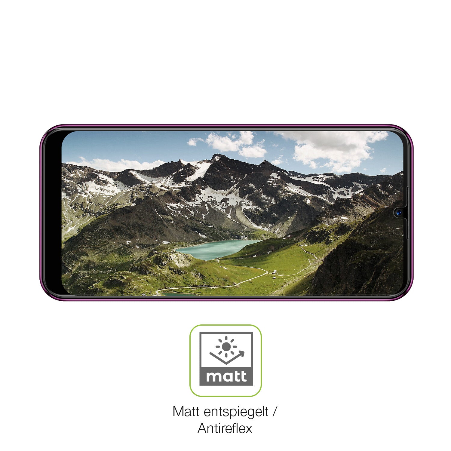 Flexible TPU-Folie passend zugeschnitten für BQ 6051G, vollständige Abdeckung