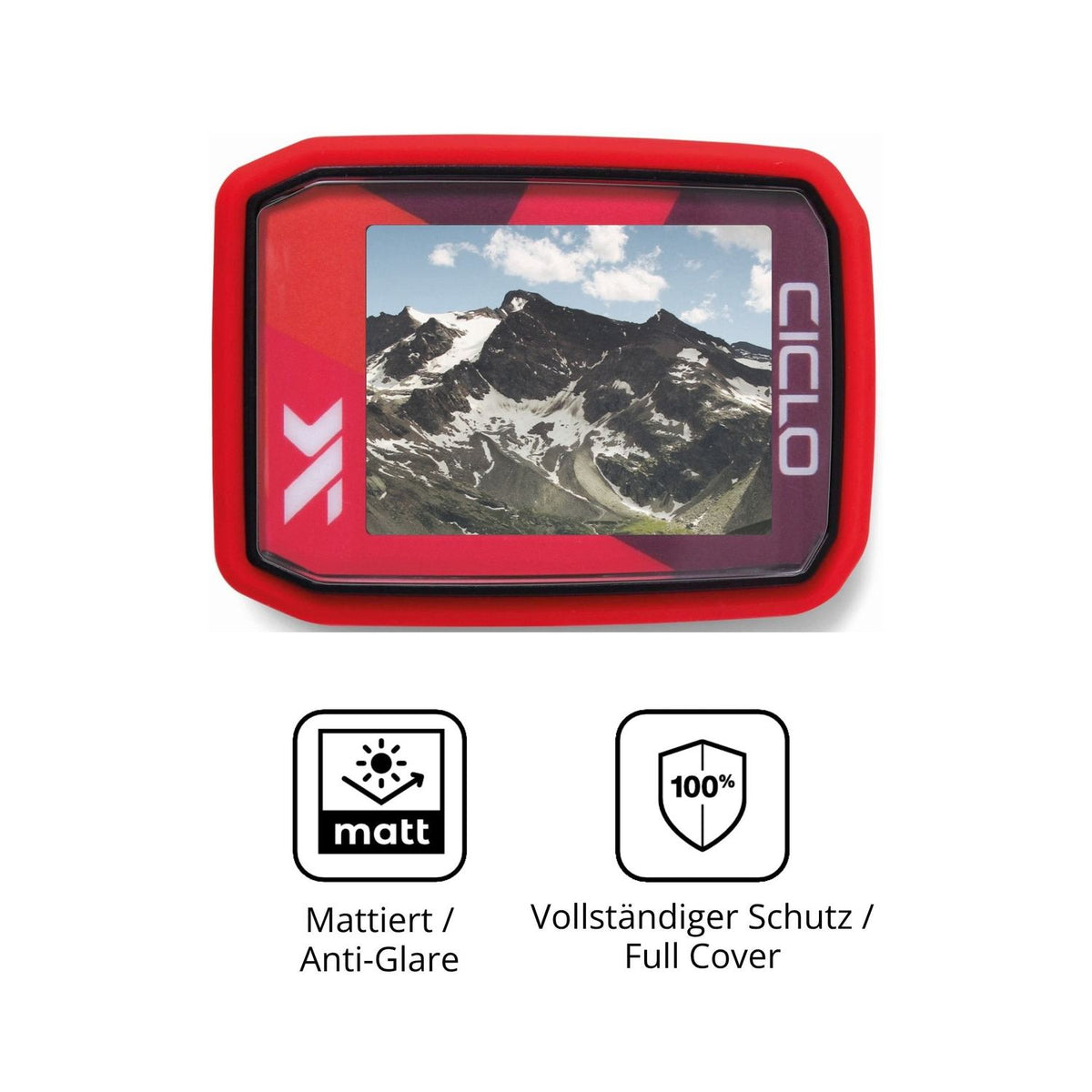 Flexible TPU-Folie passend zugeschnitten für Ciclosport Protos 105, vollständige Abdeckung