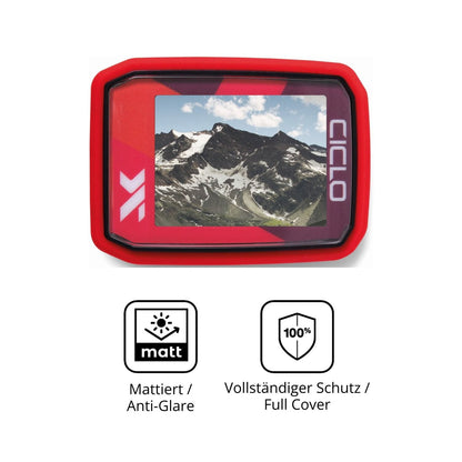Flexible TPU-Folie passend zugeschnitten für Ciclosport Protos 105, vollständige Abdeckung