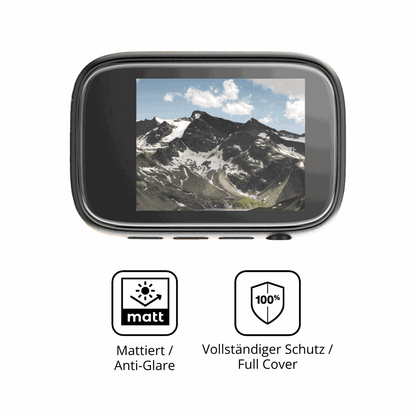 Flexible TPU-Folie passend zugeschnitten für colorcool A3 MP3-Player, vollständige Abdeckung