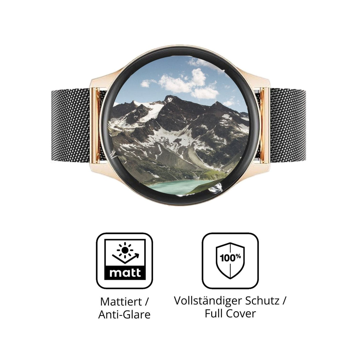 Flexible TPU-Folie passend zugeschnitten für FitVigor FV21, vollständige Abdeckung