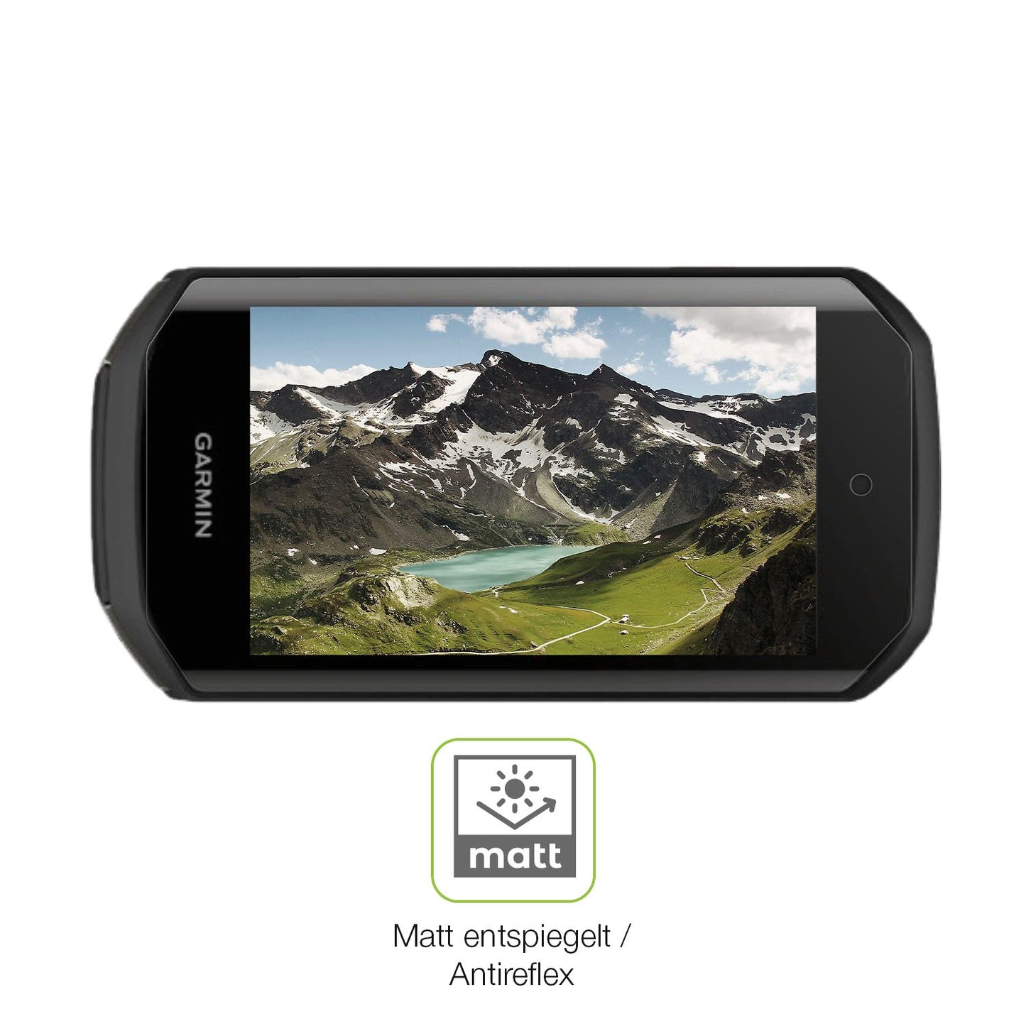 Flexible TPU-Folie passend zugeschnitten für Garmin Edge 1050, vollständige Abdeckung