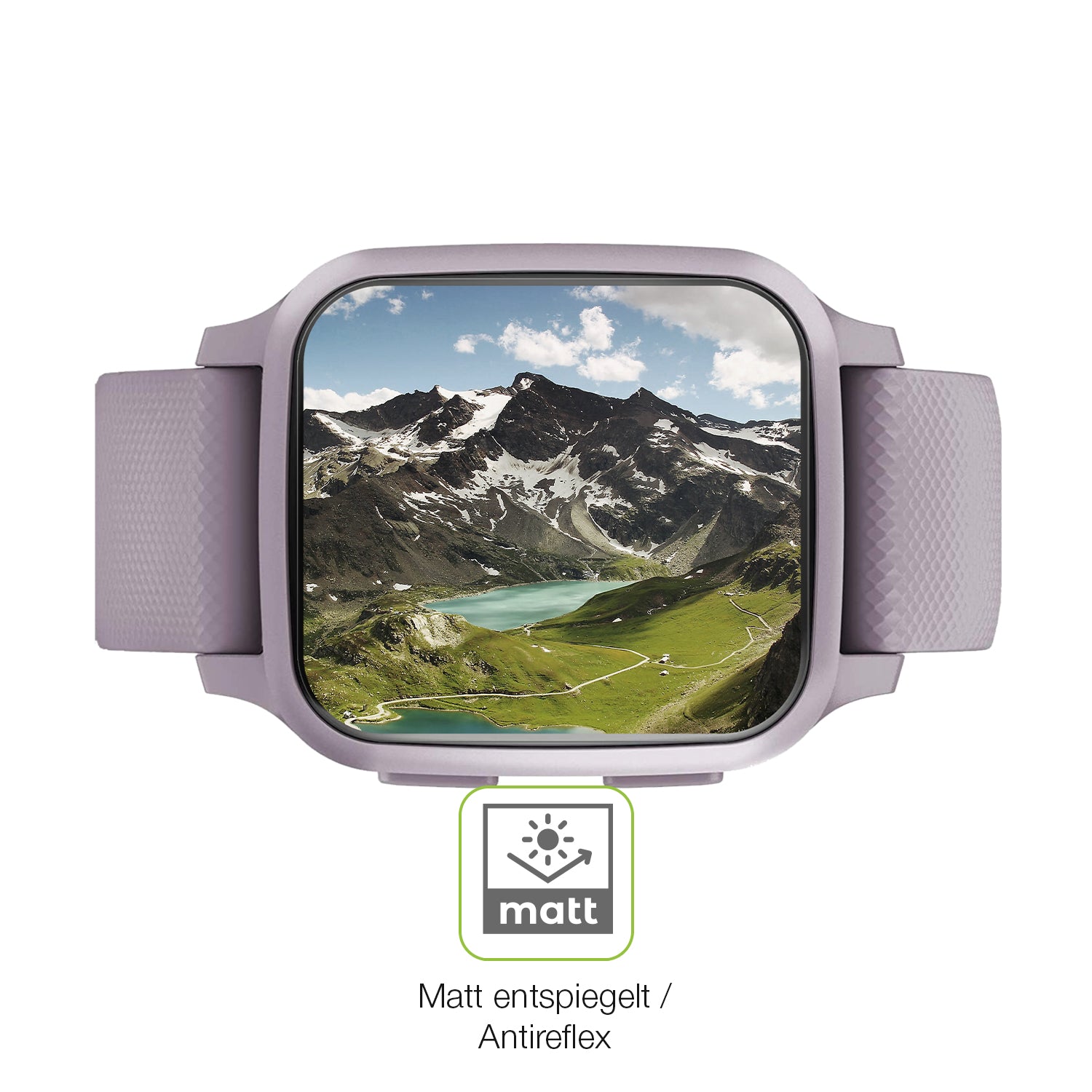 Flexible TPU-Folie passend zugeschnitten für Garmin Venu Sq, vollständige Abdeckung