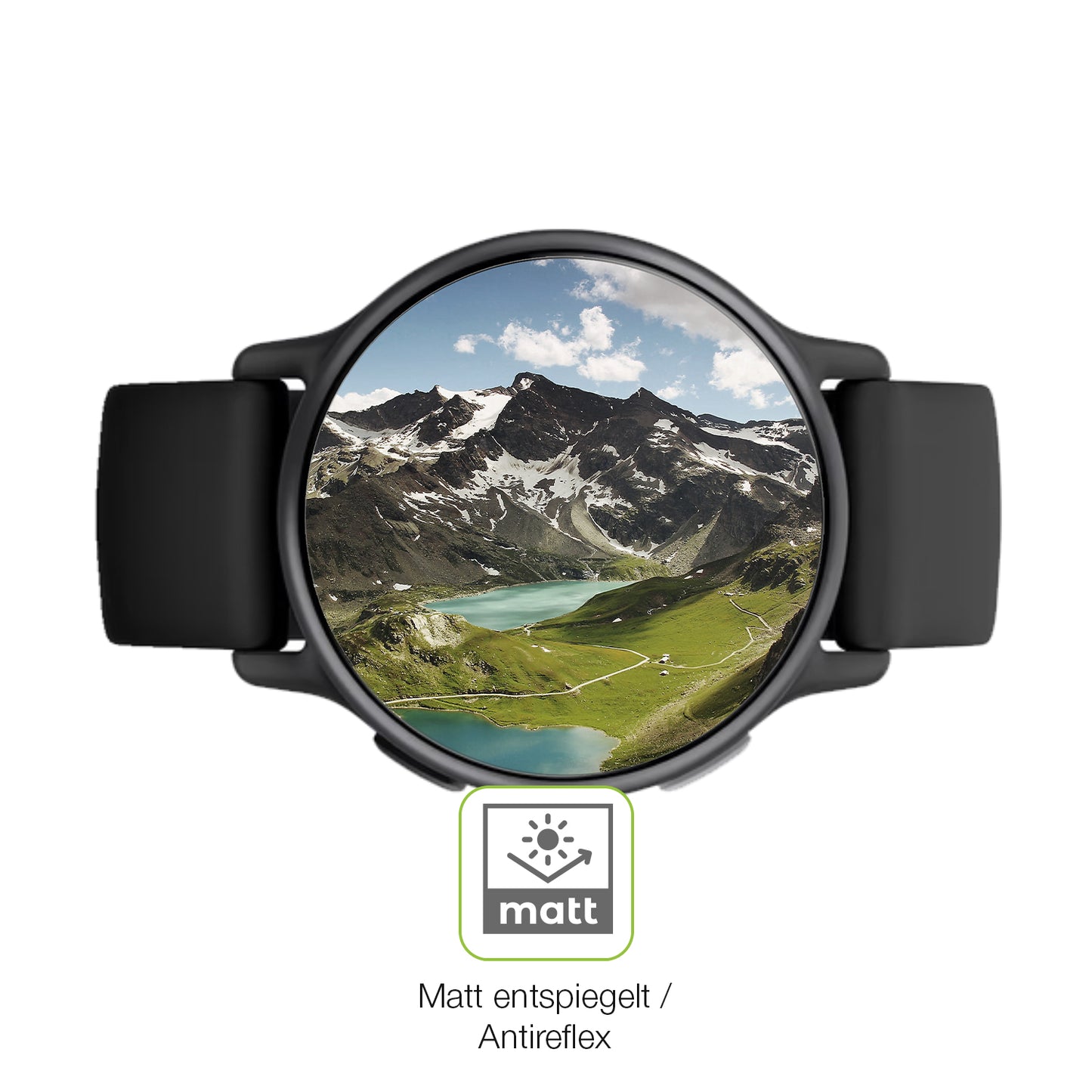 Flexible TPU-Folie passend zugeschnitten für Garmin Vivoactive 5, vollständige Abdeckung