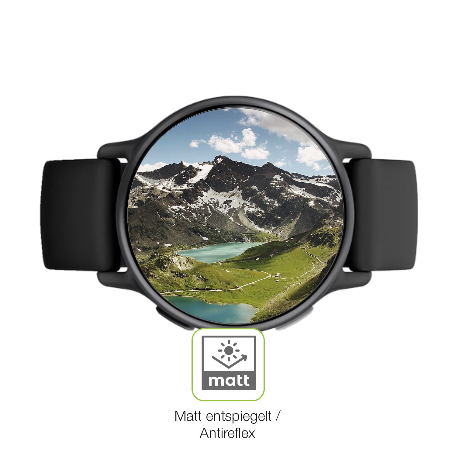 Flexible TPU-Folie passend zugeschnitten für Garmin Vivoactive 5, vollständige Abdeckung