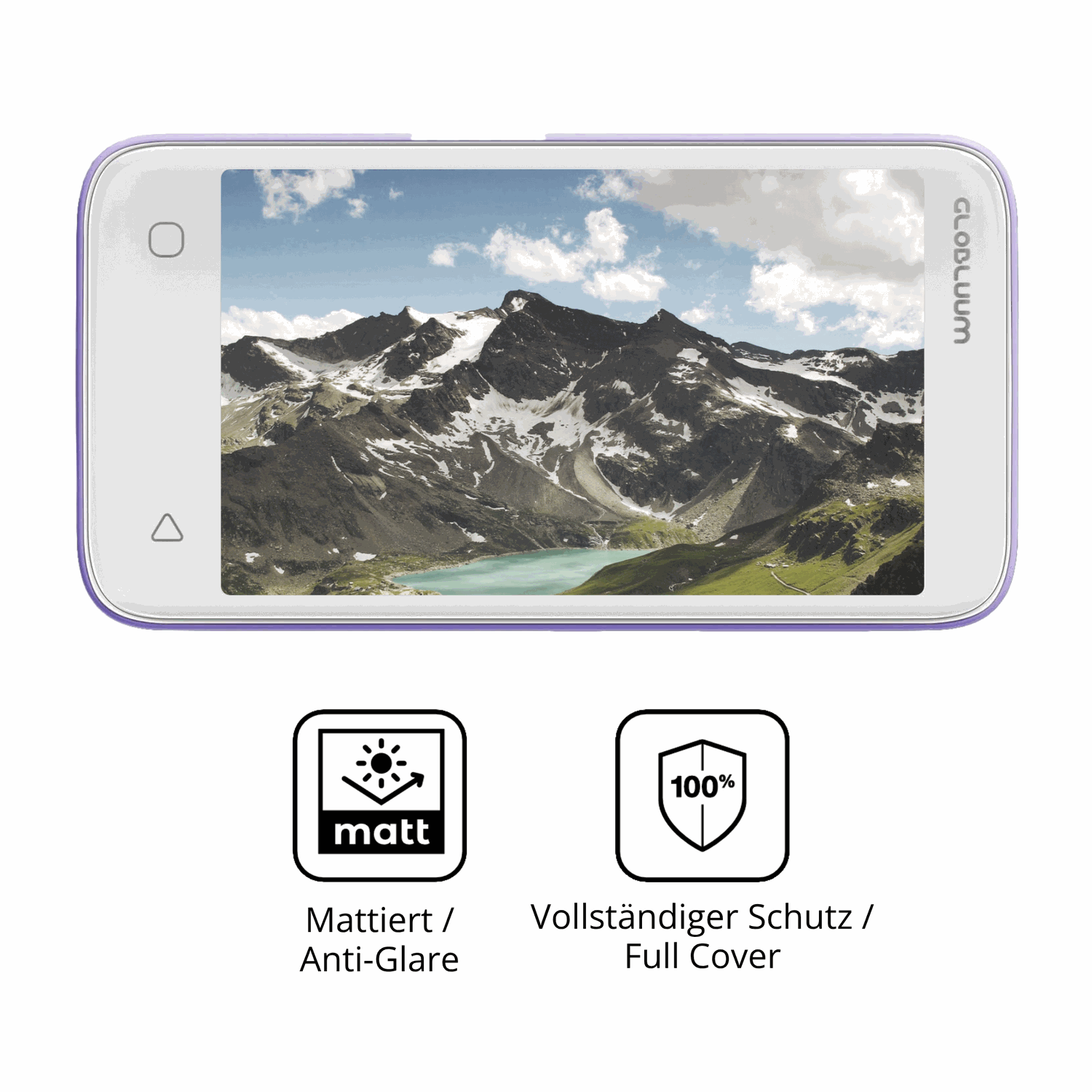 Flexible TPU-Folie passend zugeschnitten für Globluum SU5, vollständige Abdeckung