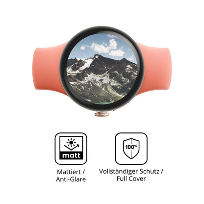 Flexible TPU-Folie passend zugeschnitten für Google Pixel Watch 5 41mm, vollständige Abdeckung