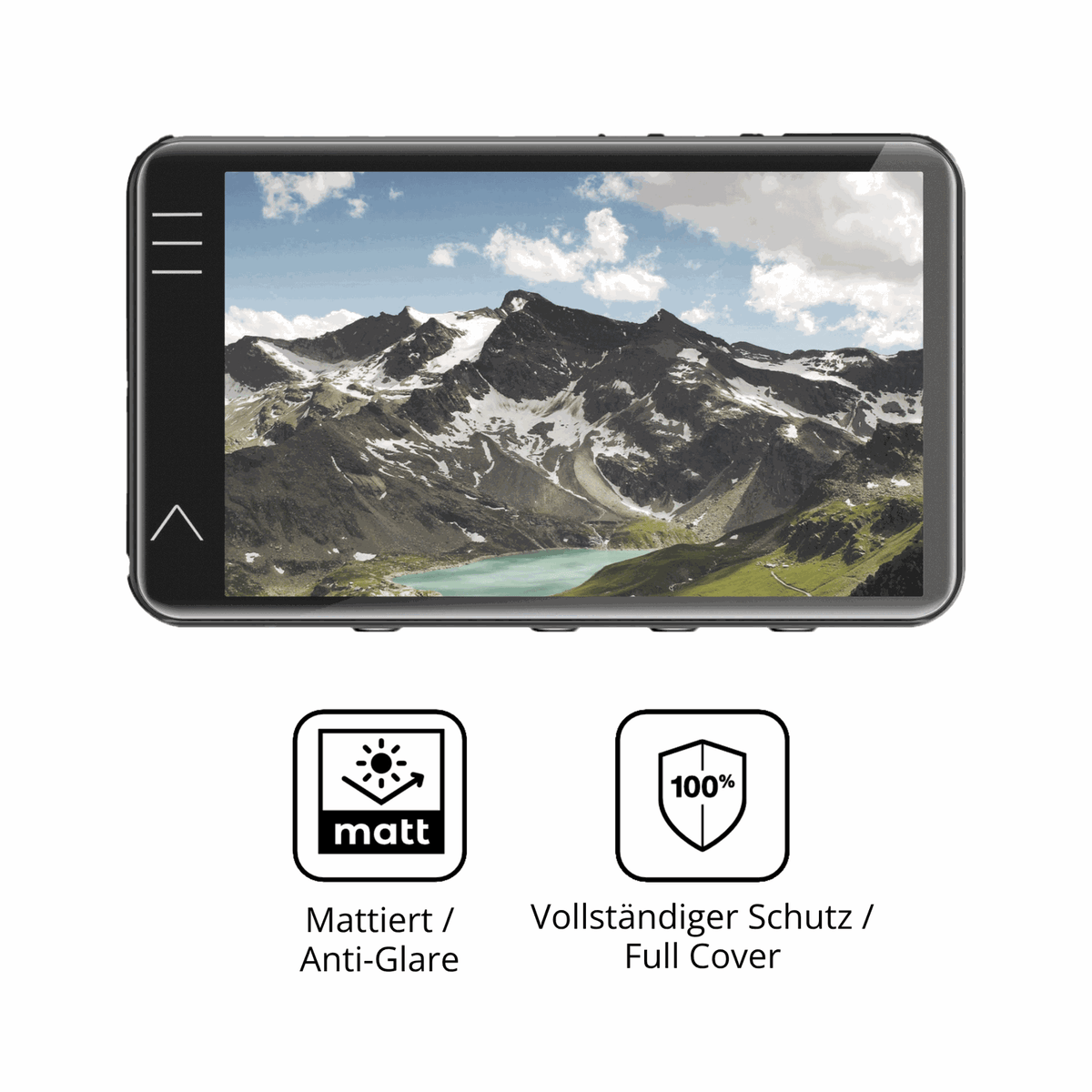 Flexible TPU-Folie passend zugeschnitten für HIFI WALKER G7, vollständige Abdeckung