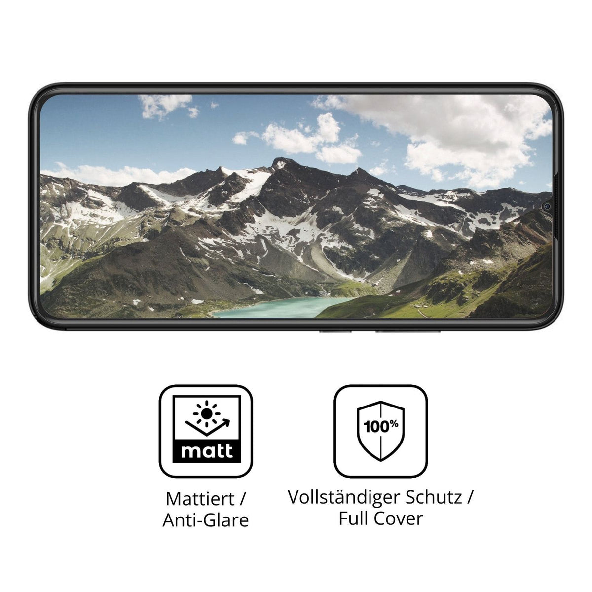 Flexible TPU-Folie passend zugeschnitten für Hisense Y83, vollständige Abdeckung