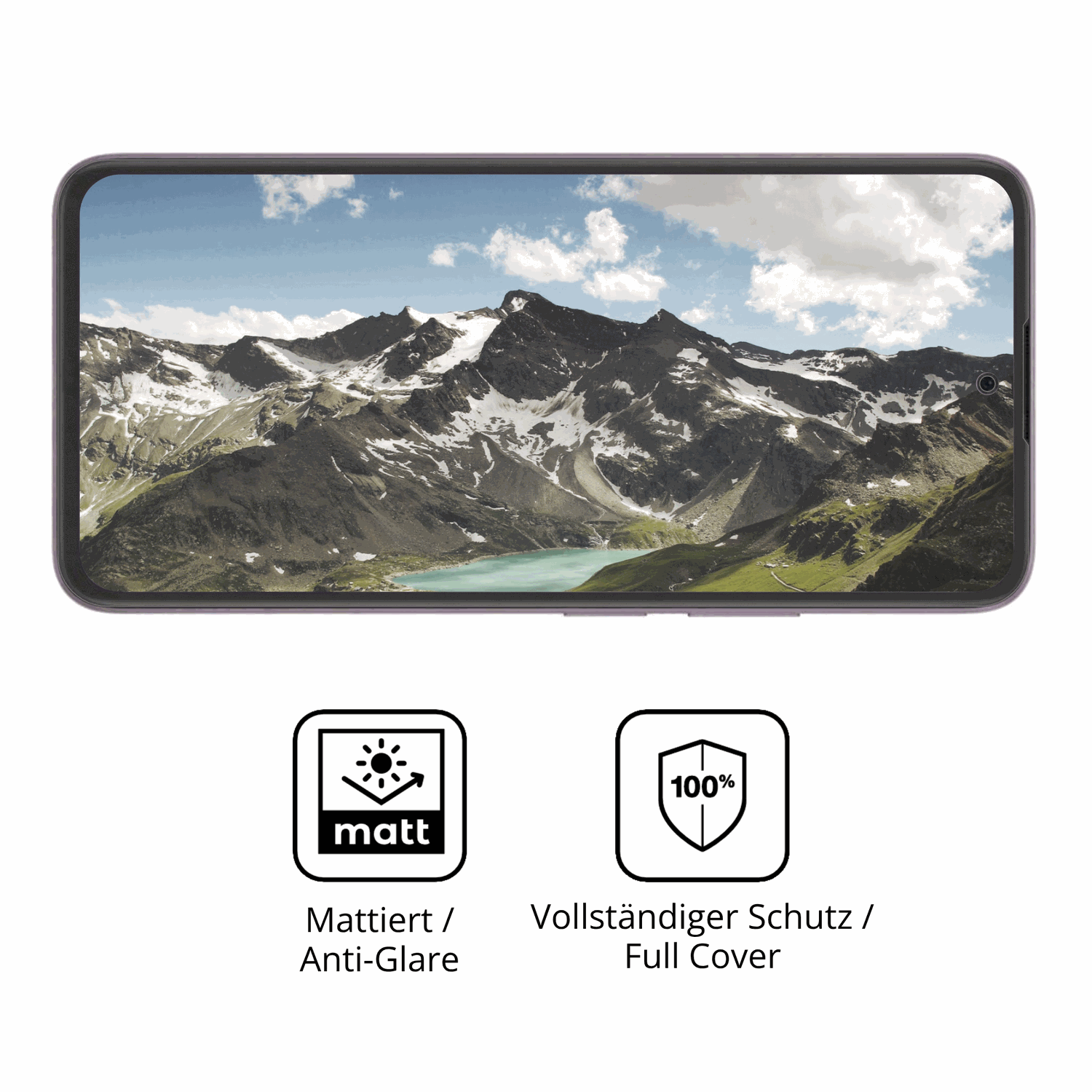 Flexible TPU-Folie passend zugeschnitten für HMD Crest 2, vollständige Abdeckung