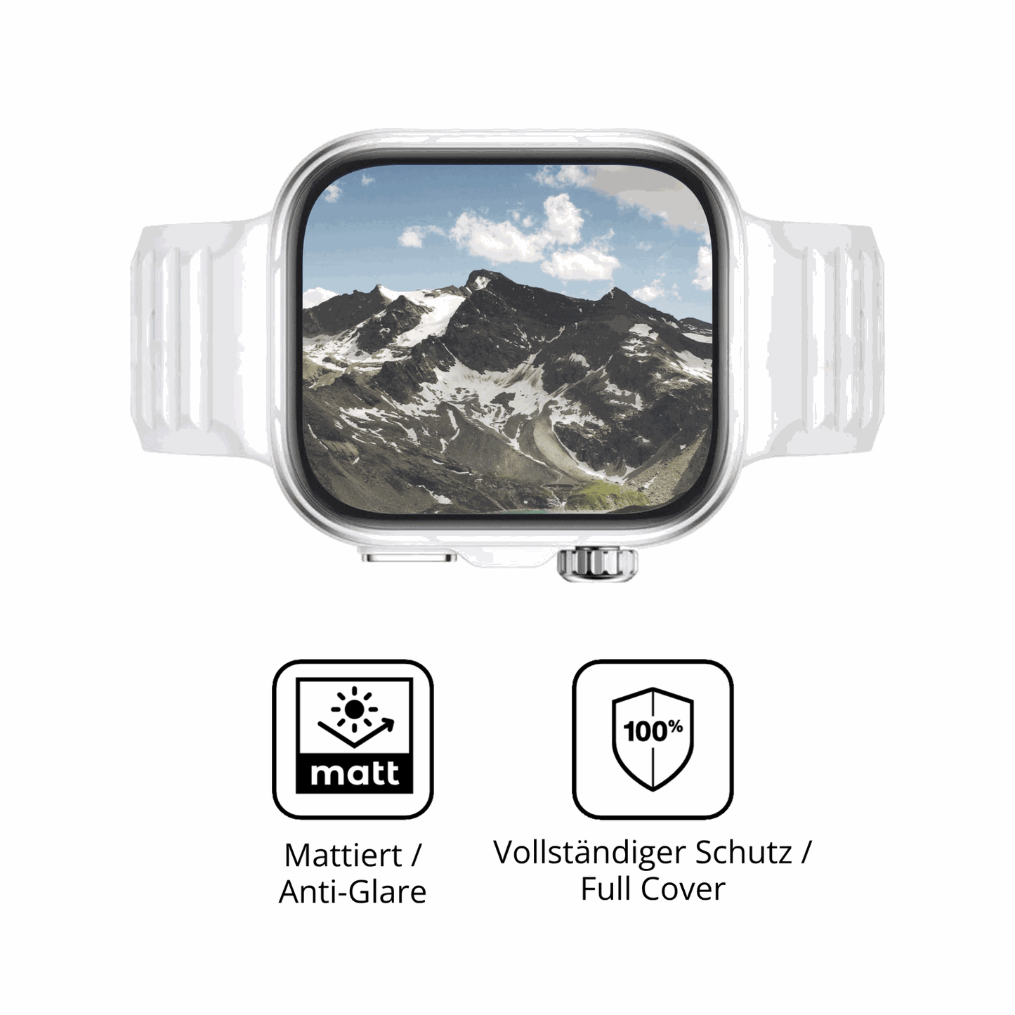 Flexible TPU-Folie passend zugeschnitten für Huawei Watch Fit 5 Pro, vollständige Abdeckung