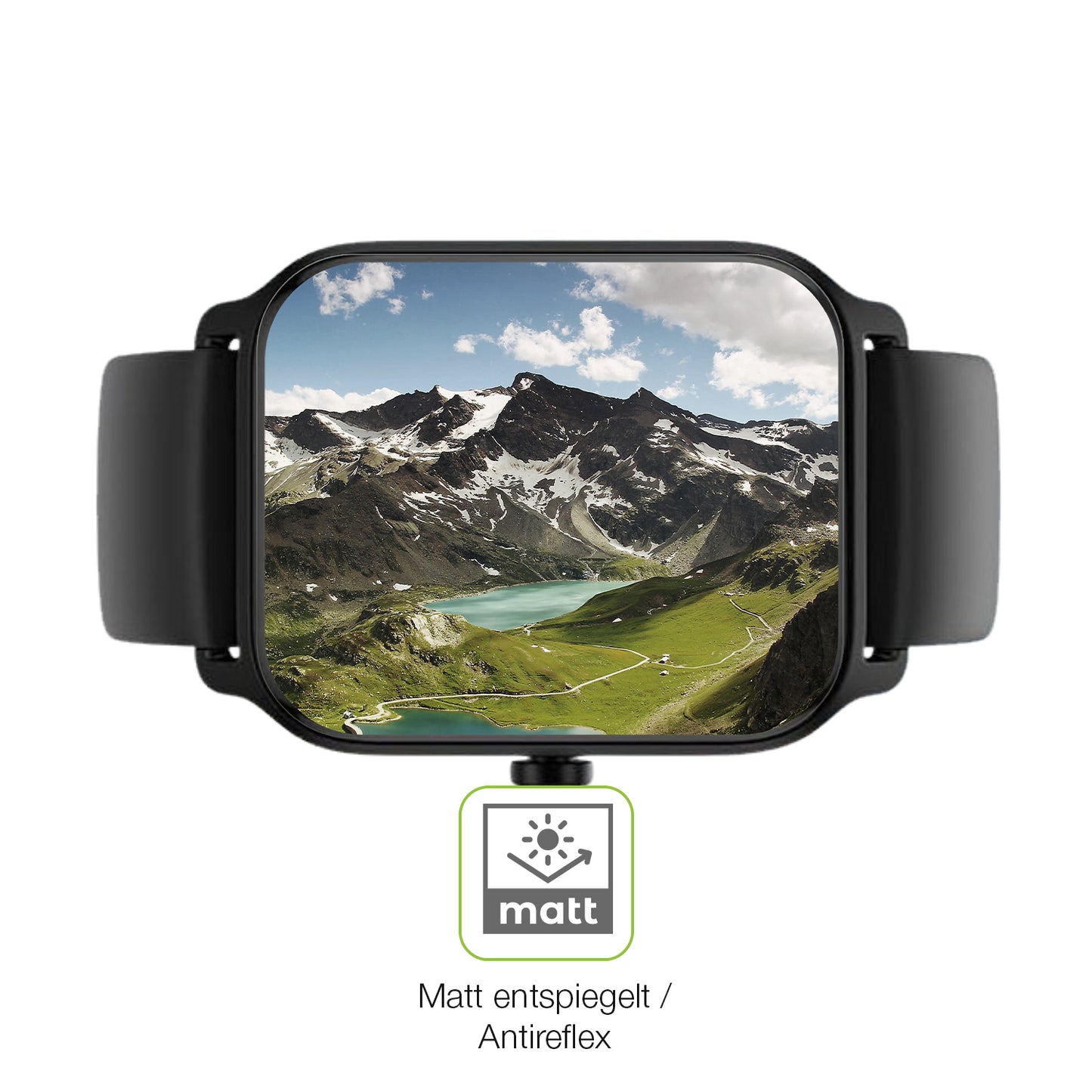 Flexible TPU-Folie passend zugeschnitten für IFMDA 1.8 Zoll Smartwatch, vollständige Abdeckung