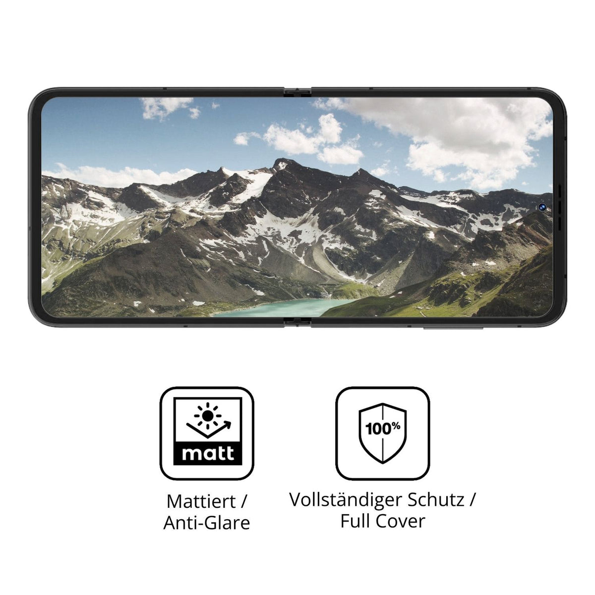 Flexible TPU-Folie passend zugeschnitten für INOI Flip, vollständige Abdeckung