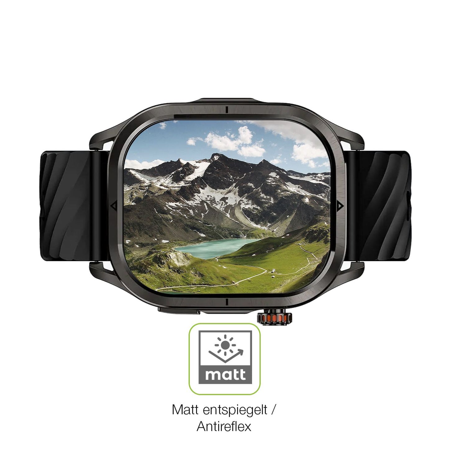 Flexible TPU-Folie passend zugeschnitten für Kospet Magic P10 1.96 Zoll, vollständige Abdeckung