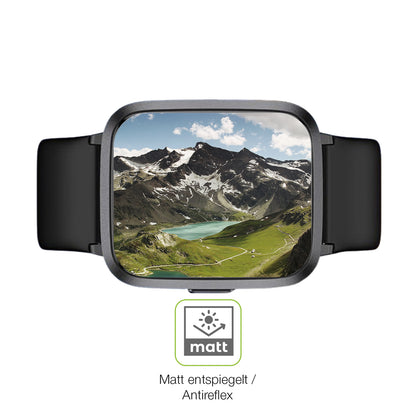 Flexible TPU-Folie passend zugeschnitten für LETSACTIV ID205U Smartwatch, vollständige Abdeckung