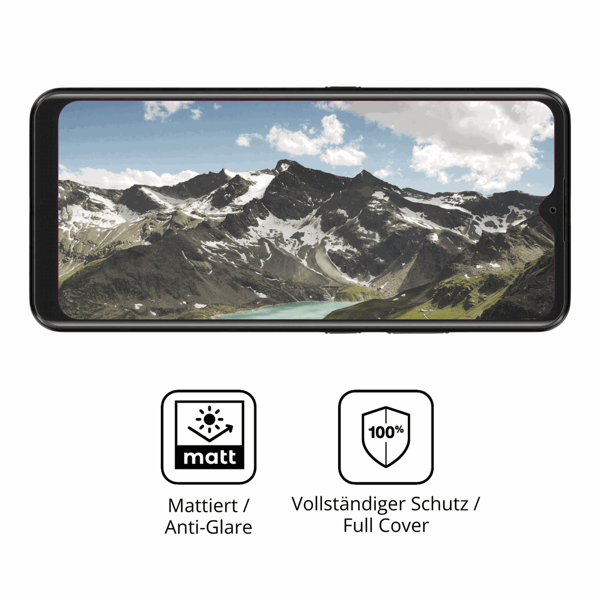 Flexible TPU-Folie passend zugeschnitten für Logicom Luma, vollständige Abdeckung