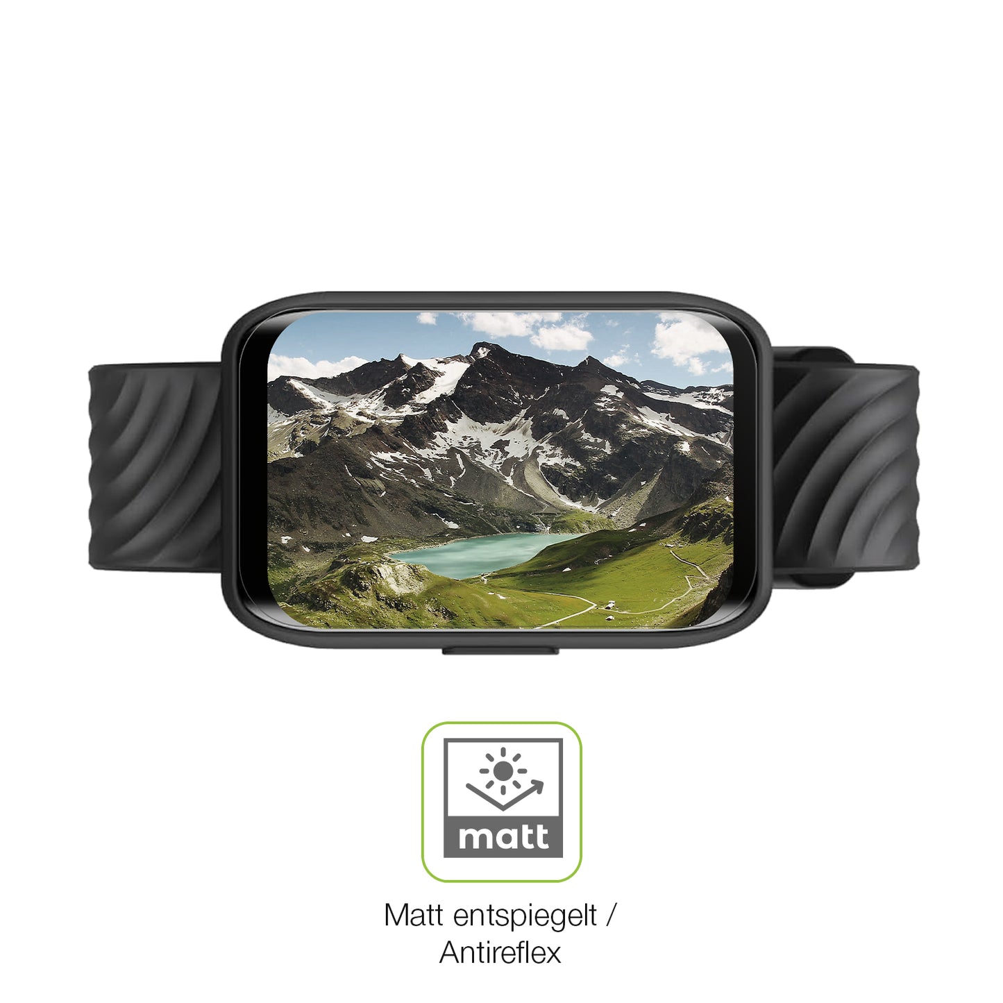 Flexible TPU-Folie passend zugeschnitten für Motorola Moto Watch 40, vollständige Abdeckung