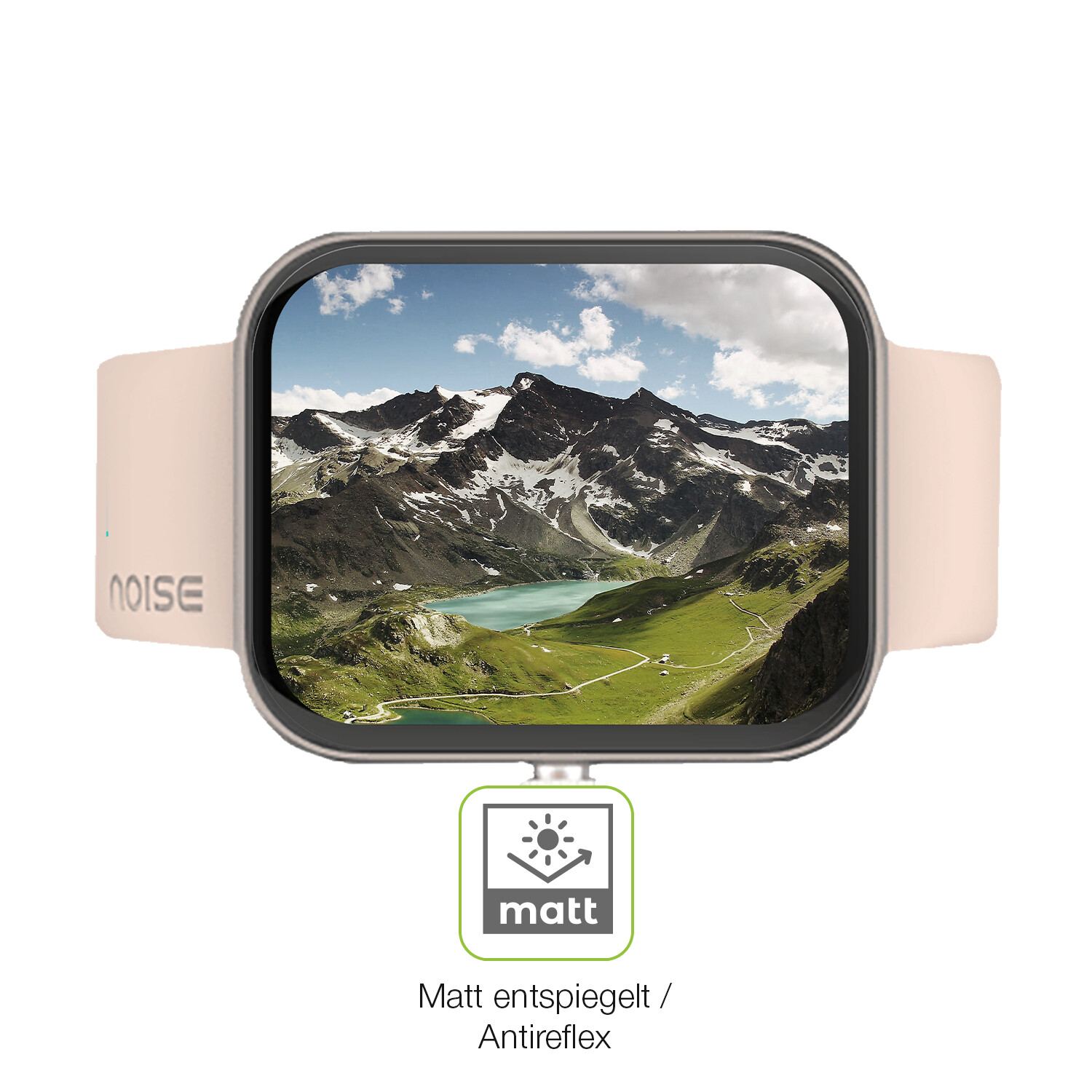 Flexible TPU-Folie passend zugeschnitten für Noise Colorfit Pulse Grand, vollständige Abdeckung