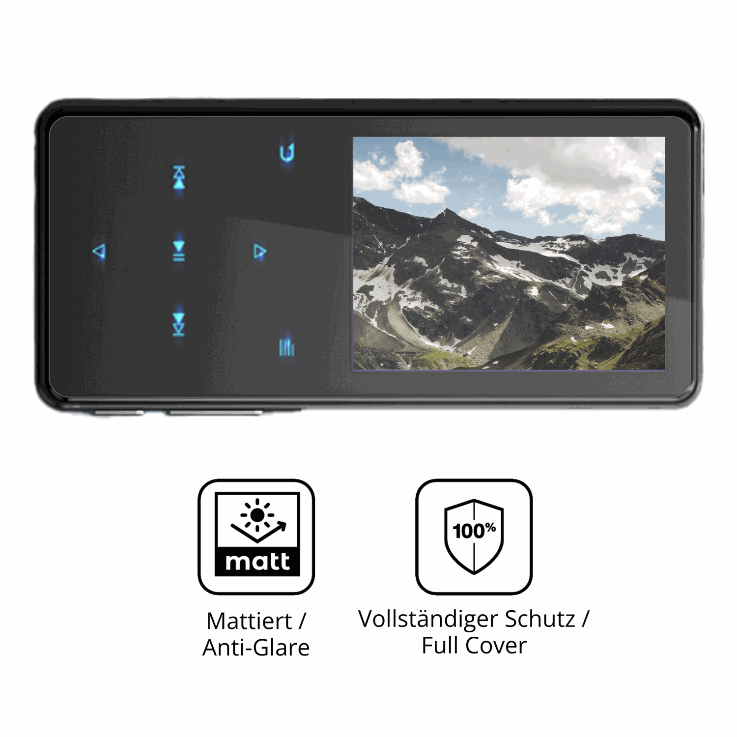 Flexible TPU-Folie passend zugeschnitten für ODEJOI D16, vollständige Abdeckung