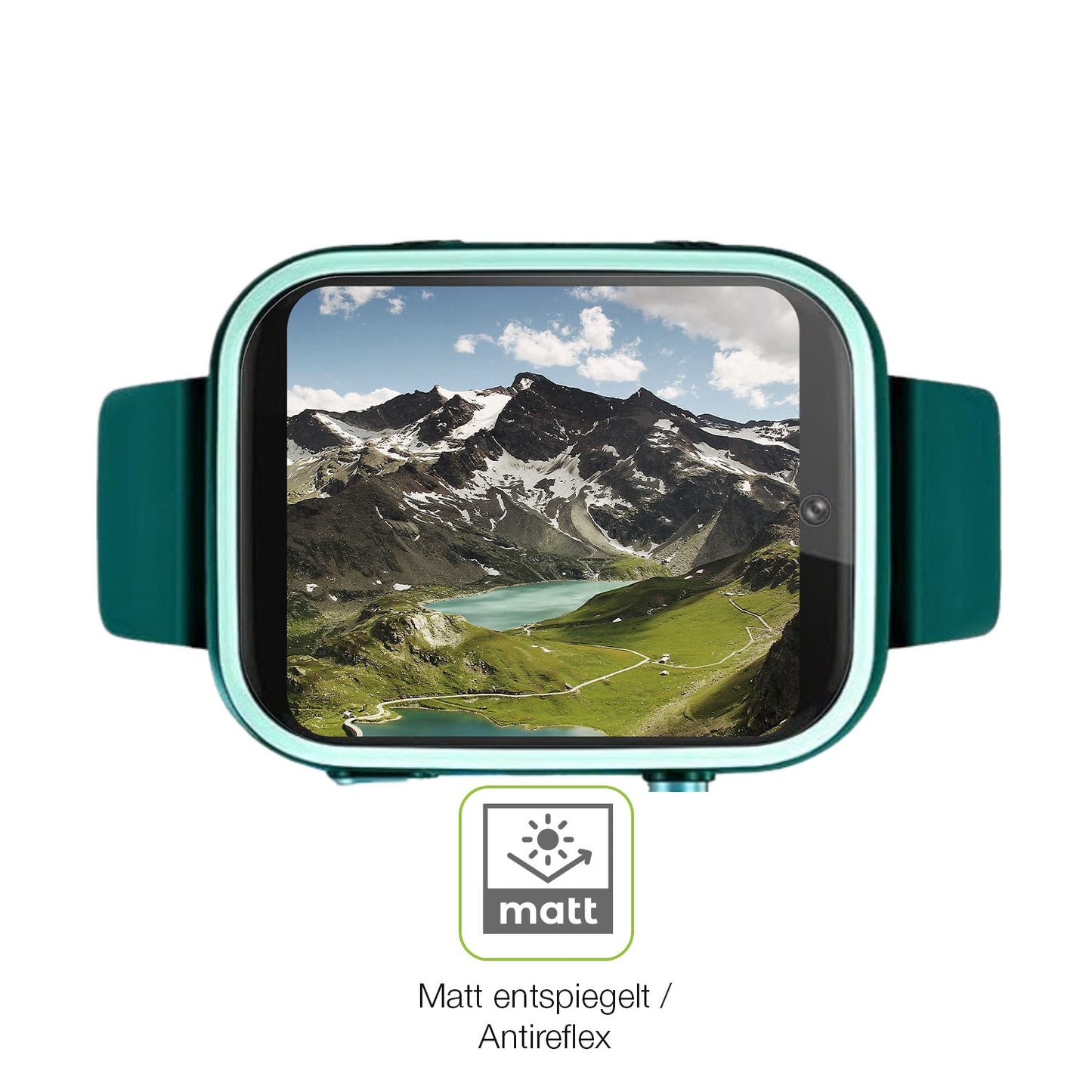 Flexible TPU-Folie passend zugeschnitten für Okyuk T45 Smartwatch Kinder, vollständige Abdeckung