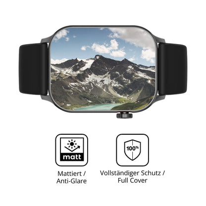 Flexible TPU-Folie passend zugeschnitten für OOQE Watch Pro 8, vollständige Abdeckung