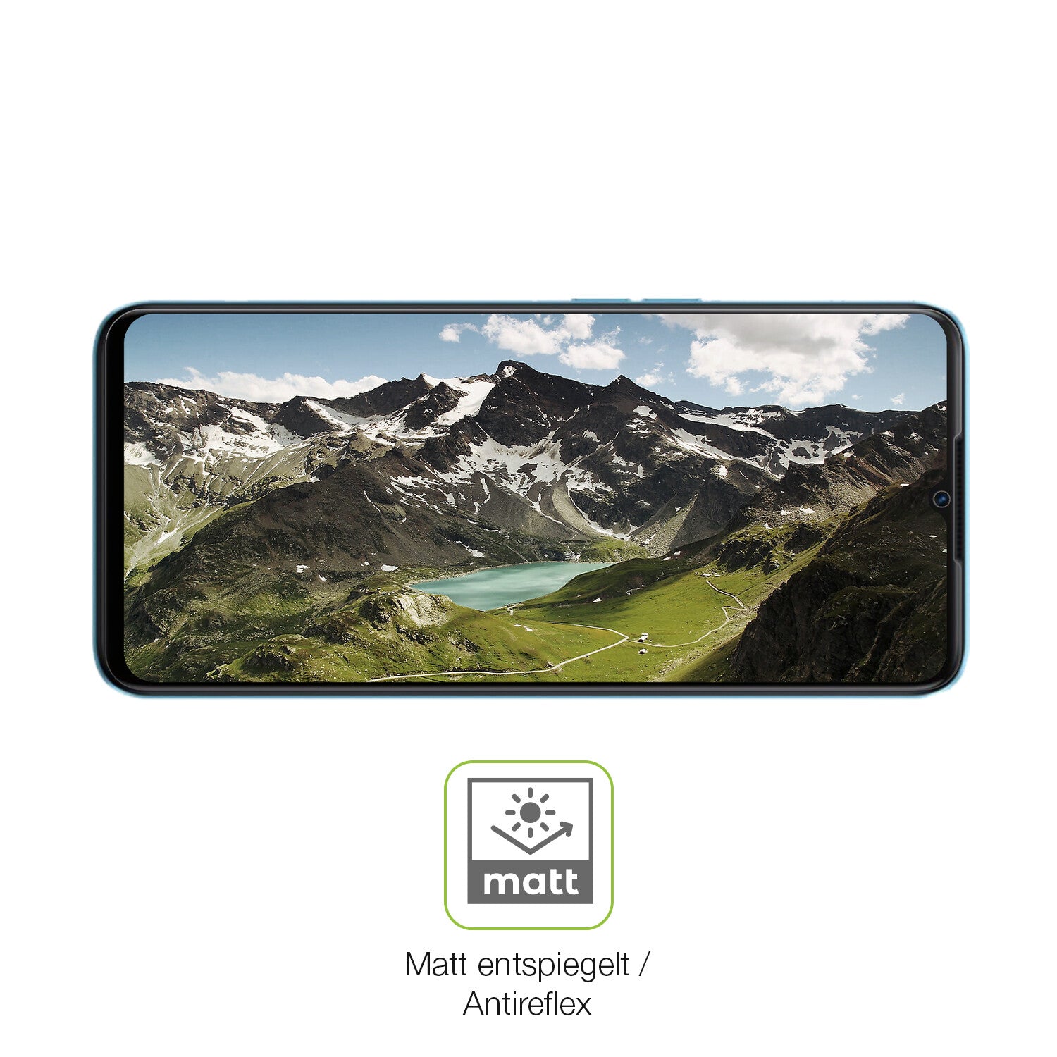 Flexible TPU-Folie passend zugeschnitten für Oppo A57 5G, vollständige Abdeckung