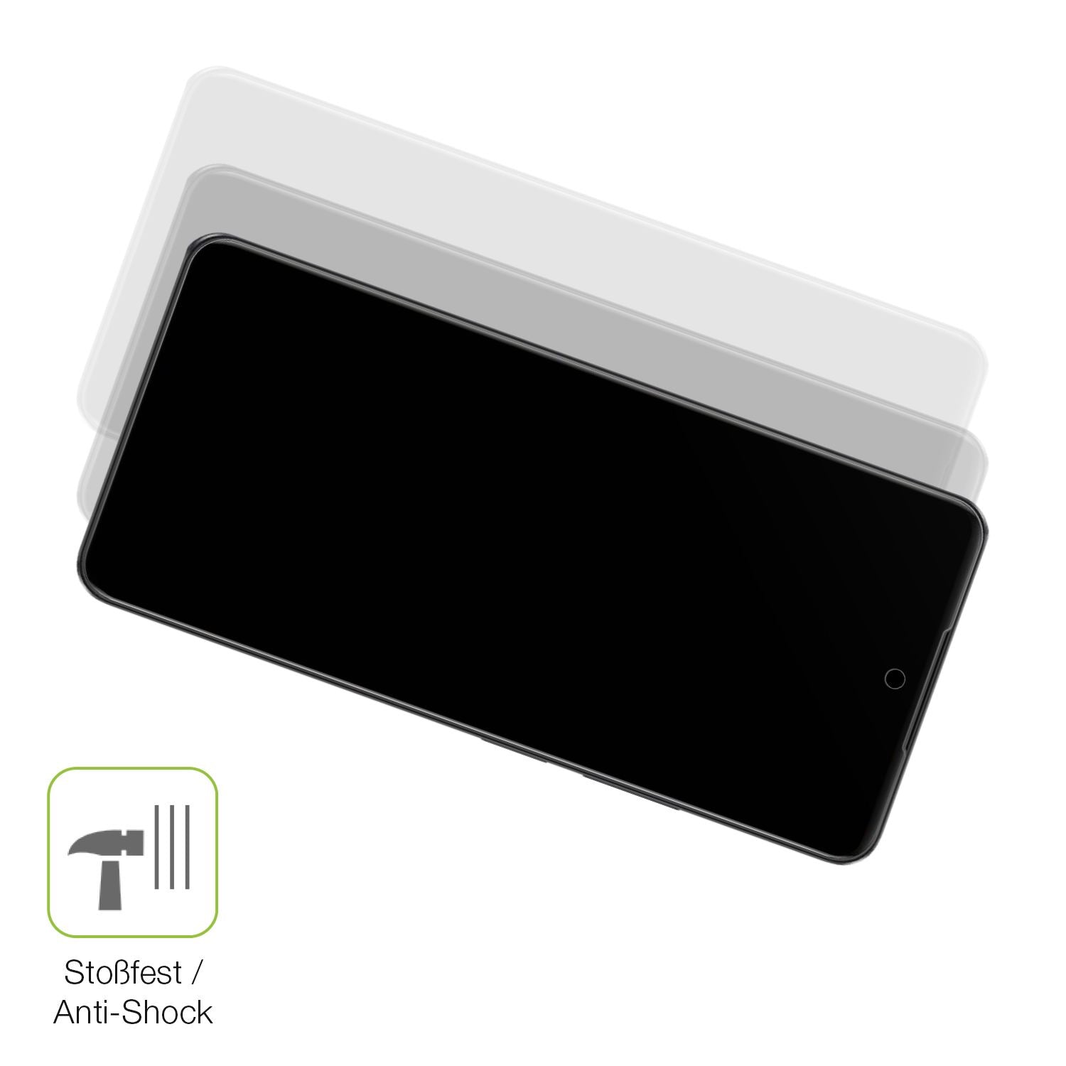 Flexible TPU-Folie passend zugeschnitten für Oppo A79, vollständige Abdeckung