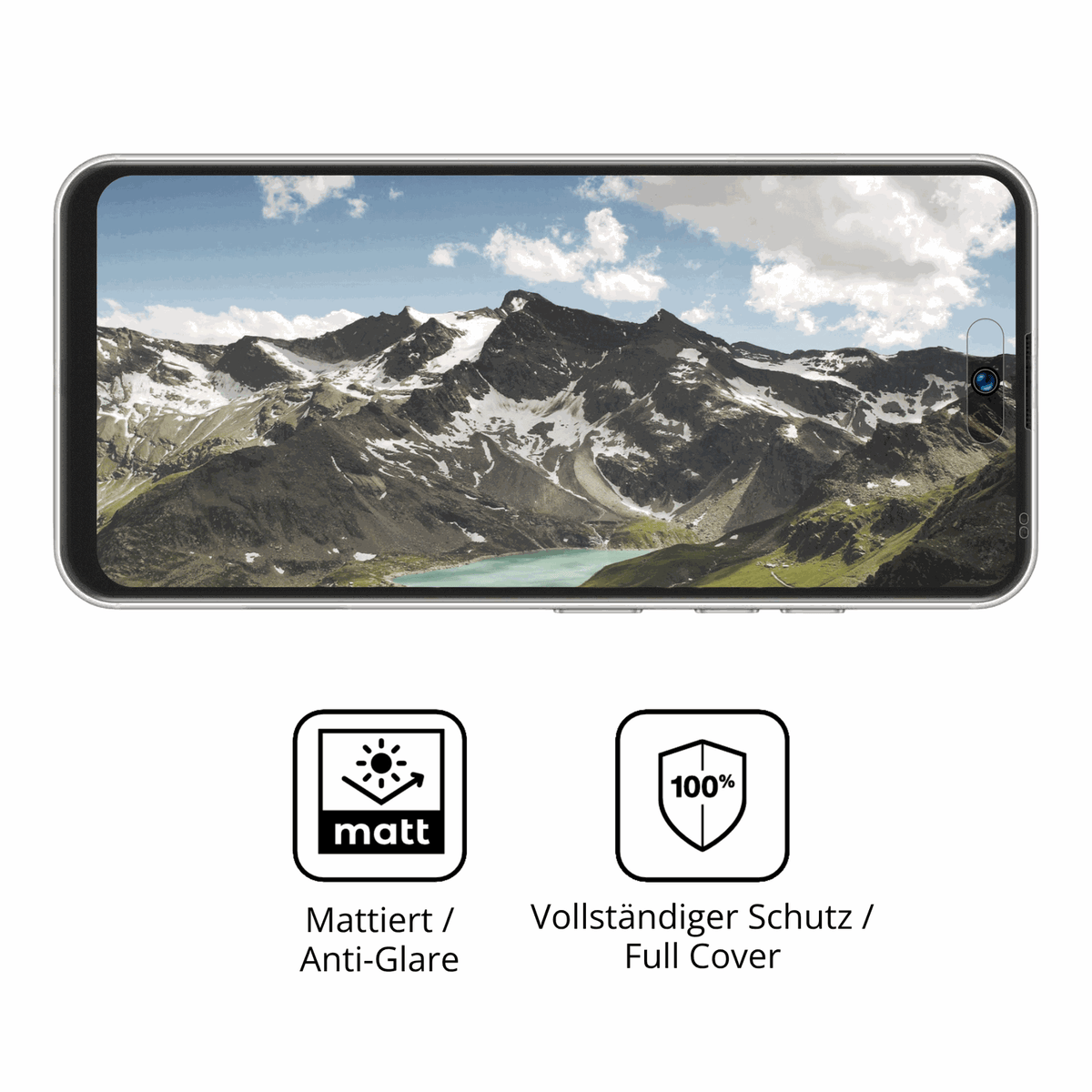 Flexible TPU-Folie passend zugeschnitten für Peace Nova 17 Pro, vollständige Abdeckung