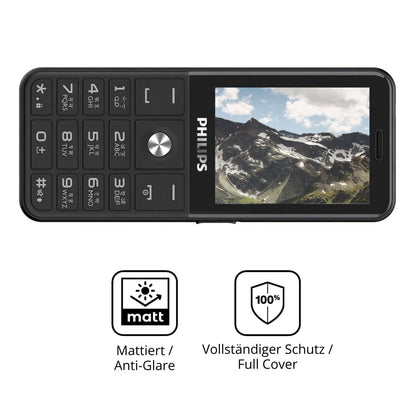 Flexible TPU-Folie passend zugeschnitten für Philips E2221, vollständige Abdeckung