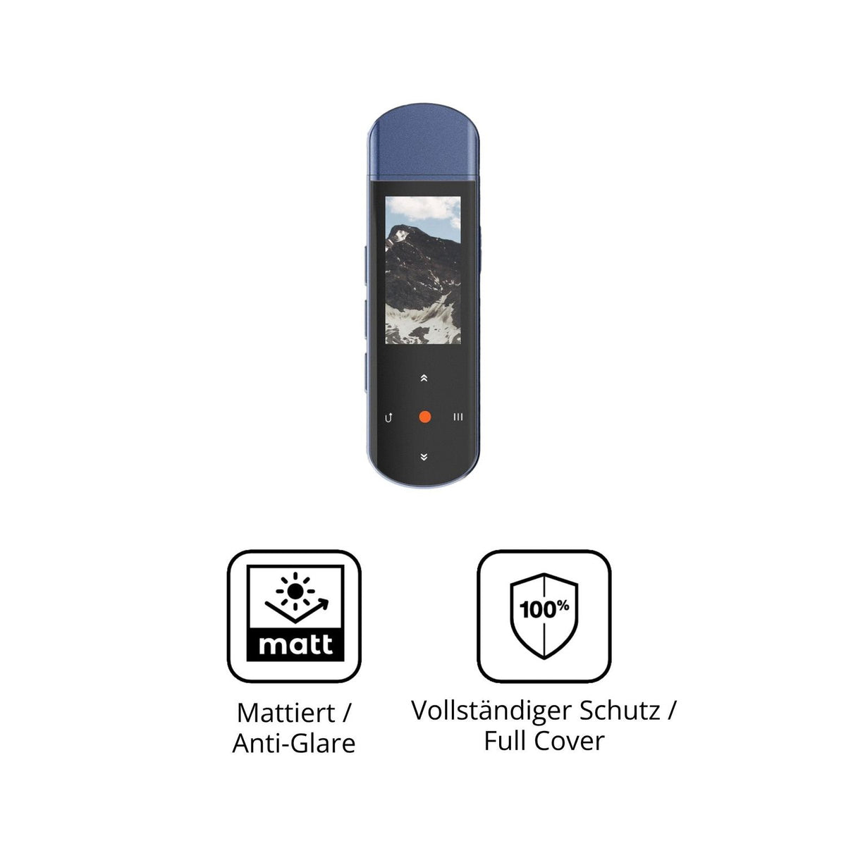 Flexible TPU-Folie passend zugeschnitten für RUIZU X69, vollständige Abdeckung