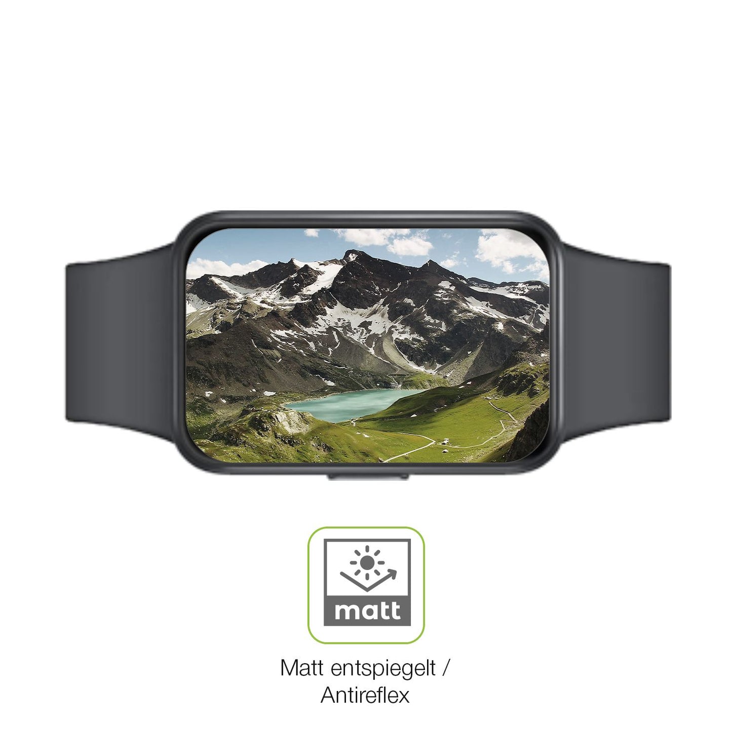 Flexible TPU-Folie passend zugeschnitten für Samsung Galaxy Fit 3, vollständige Abdeckung