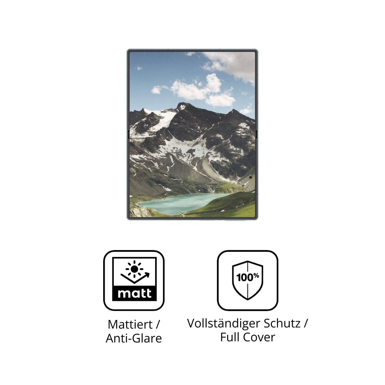 Flexible TPU-Folie passend zugeschnitten für Samsung Galaxy Z Fold8 Innenseite, vollständige Abdeckung