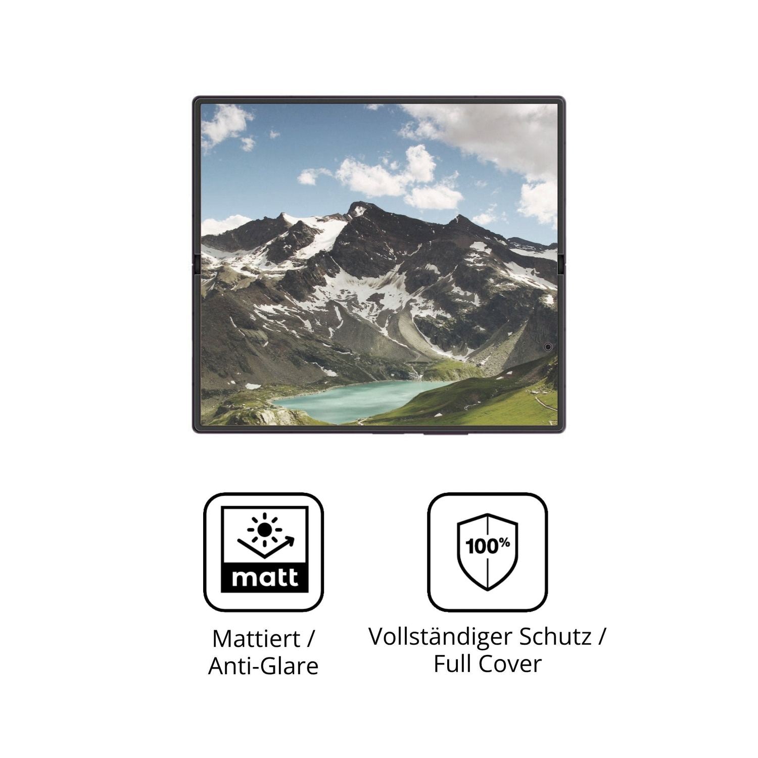 Flexible TPU-Folie passend zugeschnitten für Samsung Galaxy Z Fold8 Ultra Innenseite, vollständige Abdeckung