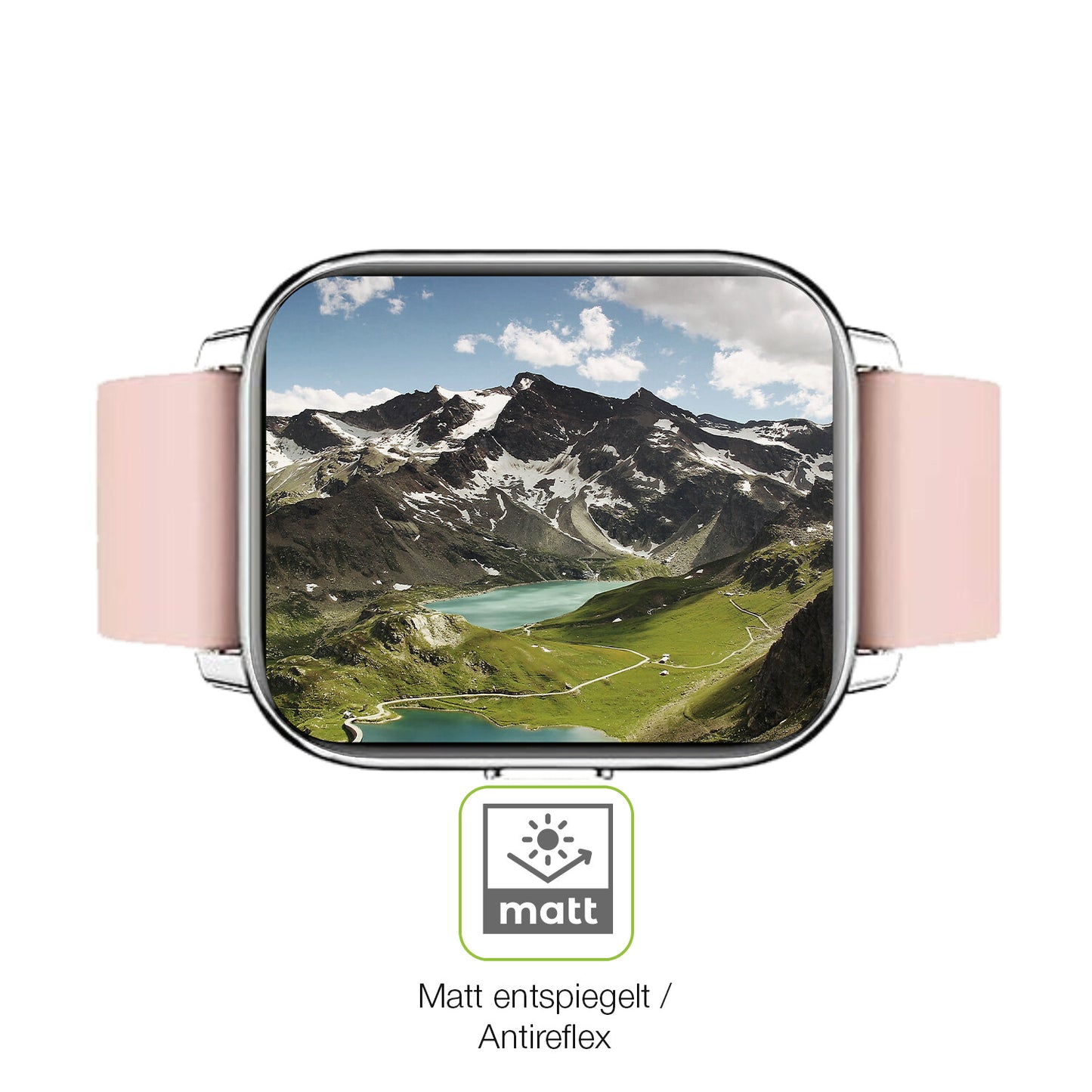 Flexible TPU-Folie passend zugeschnitten für Togala Smartwatch, vollständige Abdeckung