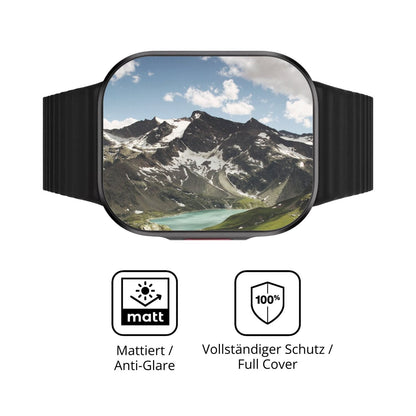 2x Full Cover Schutzfolie matt für Xiaomi Redmi Watch 6 Lite