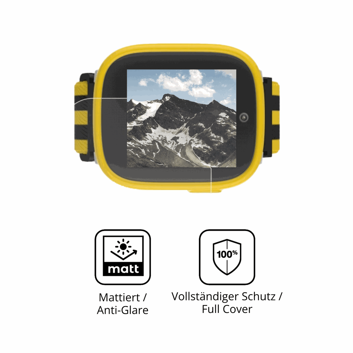 Flexible TPU-Folie passend zugeschnitten f�r Xplora X6 Play BVB-Edition, vollst�ndige Abdeckung