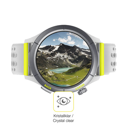 Dünne und klare Folie passend zugeschnitten für Amazfit Cheetah round