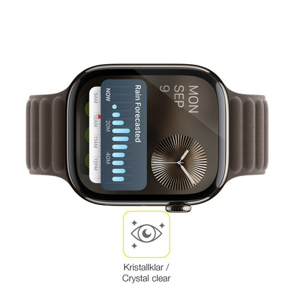 Dünne und klare Folie passend zugeschnitten für Apple Watch SE 3 44mm