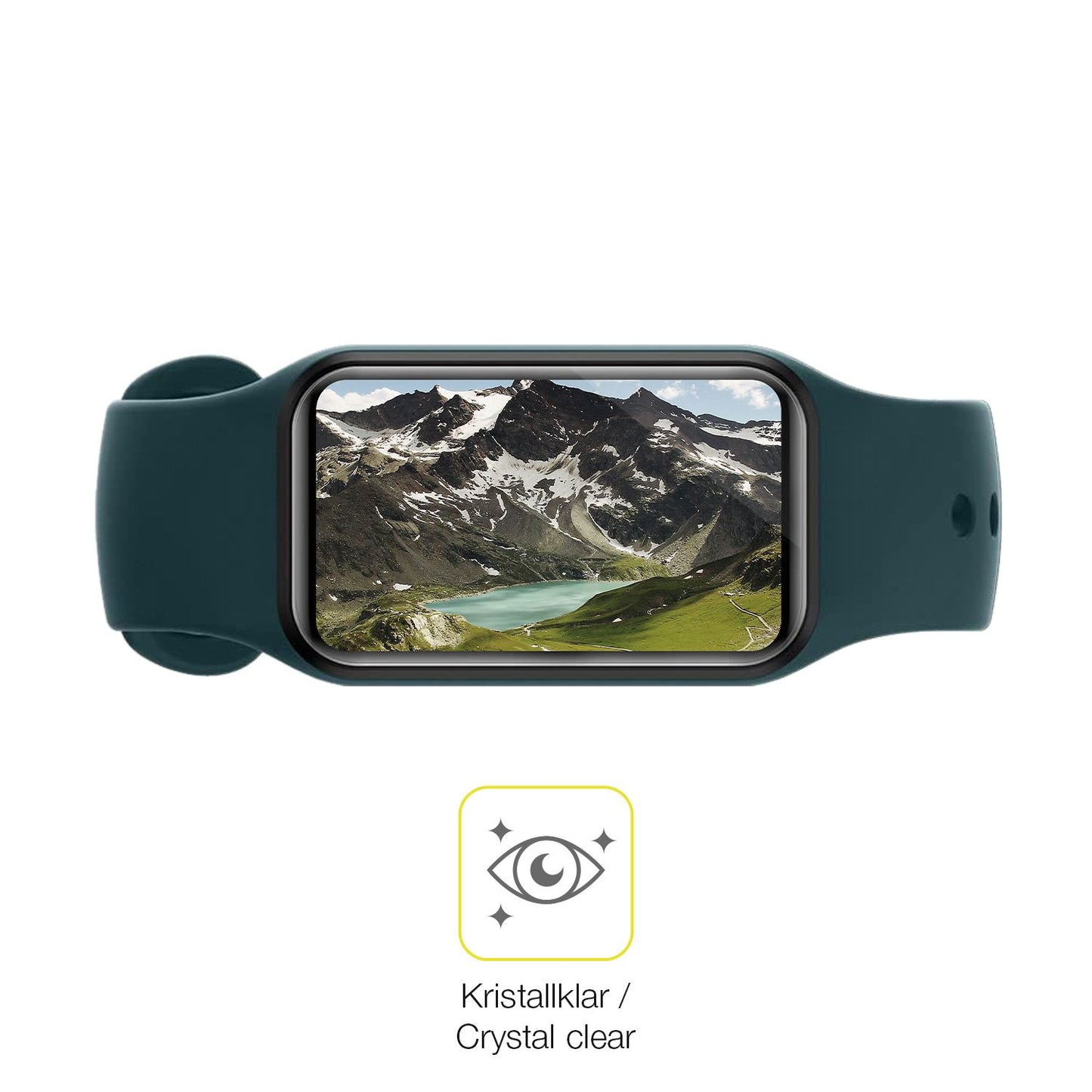 Dünne und klare Folie passend zugeschnitten für Blackview R1 Smartwatch 1.47 Zoll