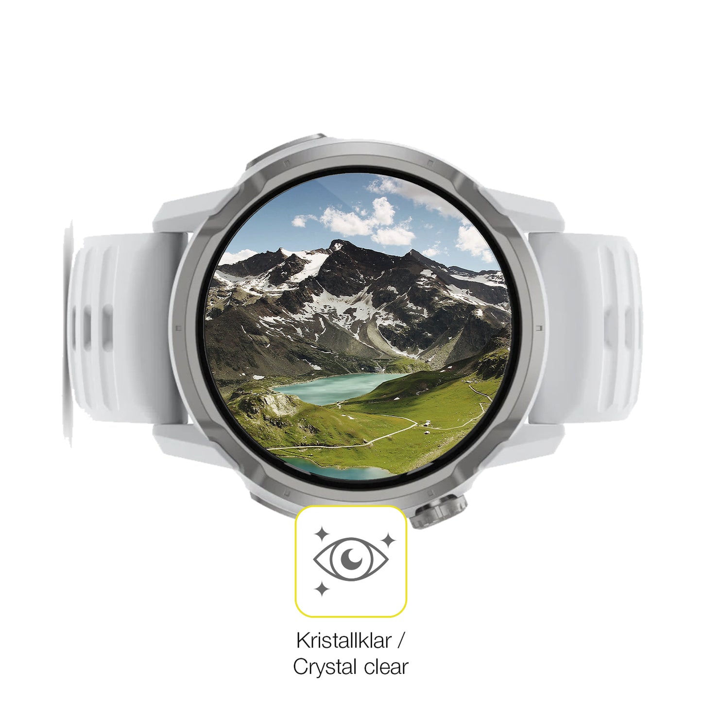 Dünne und klare Folie passend zugeschnitten für Coros Apex 4 42mm