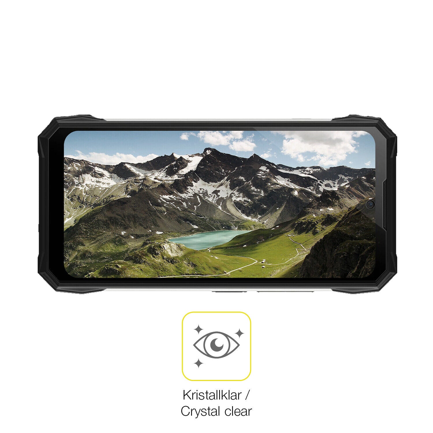 Dünne und klare Folie passend zugeschnitten für Doogee S89 Pro