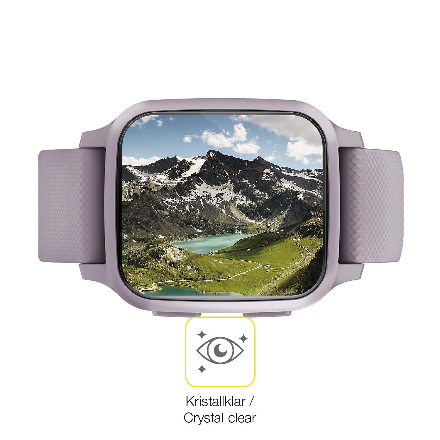 Dünne und klare Folie passend zugeschnitten für Garmin Venu Sq